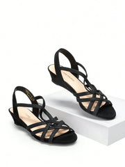 Women's Wedge Sandals Open Toe Fashion Comfortable Summer Shoes