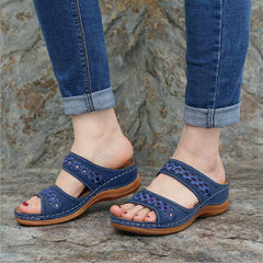 2026 Women Lady Trendy Beautiful Printed Hollow Out Sandals