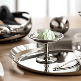 Creativity 304 Stainless Steel Ice Cream Cup Stainless Steel Dessert Bowl Vintage Pudding Ice Cake Cups Home Decoration
