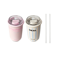 Original Coffee Companion Cup Insulated Cup Cold Insulation Car Mounted Stainless Steel with Water Bottle