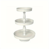 Ikeehome 3 Tier Serving Tray, Metal Cupcake Stand For 50 Cupcakes, Display Holders For Anniversary Birthday Wedding Halloween, Christmas