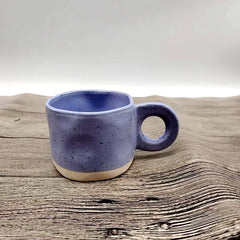 Creative Ring Handle Ceramic Mug Korean ins style Irregular Splash ink Coffee Cup Office Home Breakfast Tea Cup Handgrip Mug