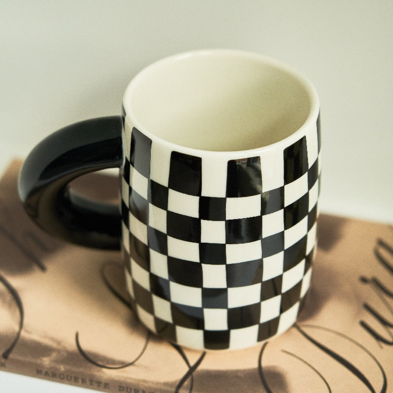 Korean Style Ceramic Mug Coffee Cups Home Office Tea Cup Coffee Cups Korean Mug Nordic Home drinkware Japan Mug