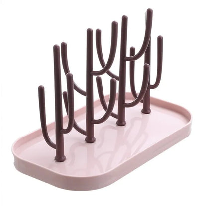 Baby Feeding Bottle Drain Rack Nipple Feeding Cup Holder Storage Drying Rack Bottle Cleaning And Drying Machine