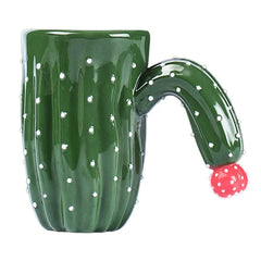 Halloween Ceramic Cups Cute Cartoon Cactus Cups Home Office Coffee Latte Milk Cups Drinks Halloween Best Friend's Gift Mugs