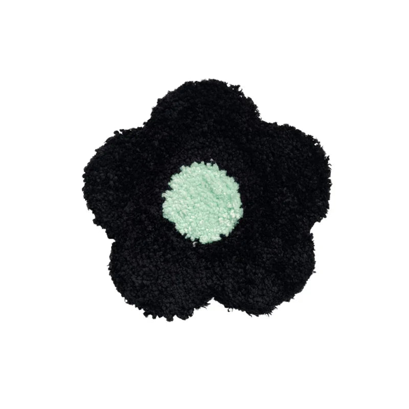 Handmade Tufted Coaster Floral Cup Holder Mat Drink Pad Mug Support Dining Room Decor Home Table Decoration Accessories 20cm
