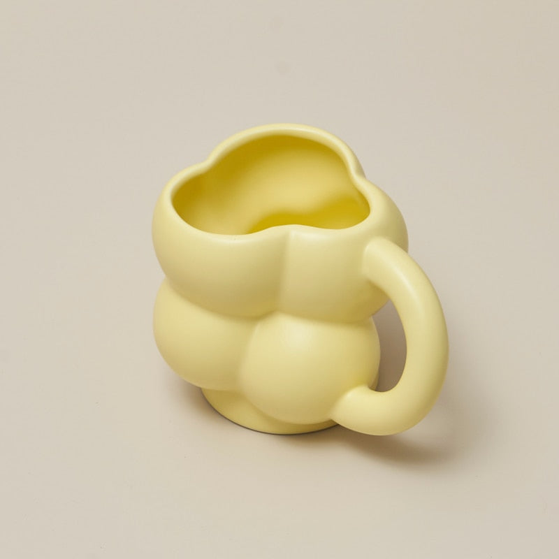 Korean Style Ceramic Mug Coffee Cups Home Office Tea Cup Coffee Cups Korean Mug Nordic Home drinkware Japan Mug